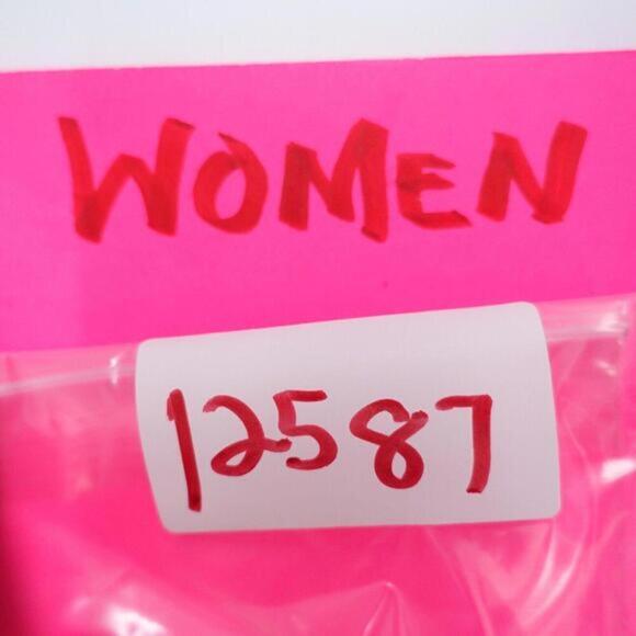 Lane Bryant Peasant Blouse Women's 26/28 Neon Stripes Keyhole Neck Raglan Sleeve - Picture 7 of 7